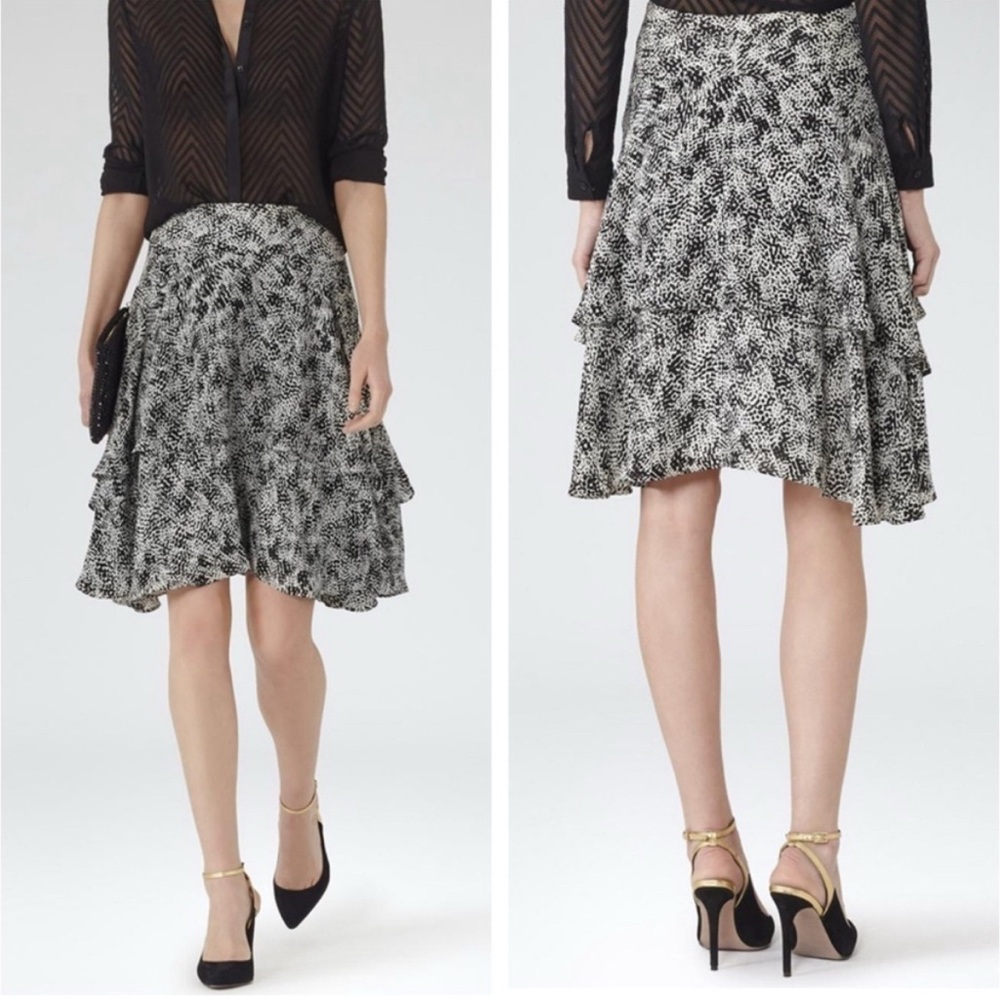 Reiss Nova Tiered Skirt